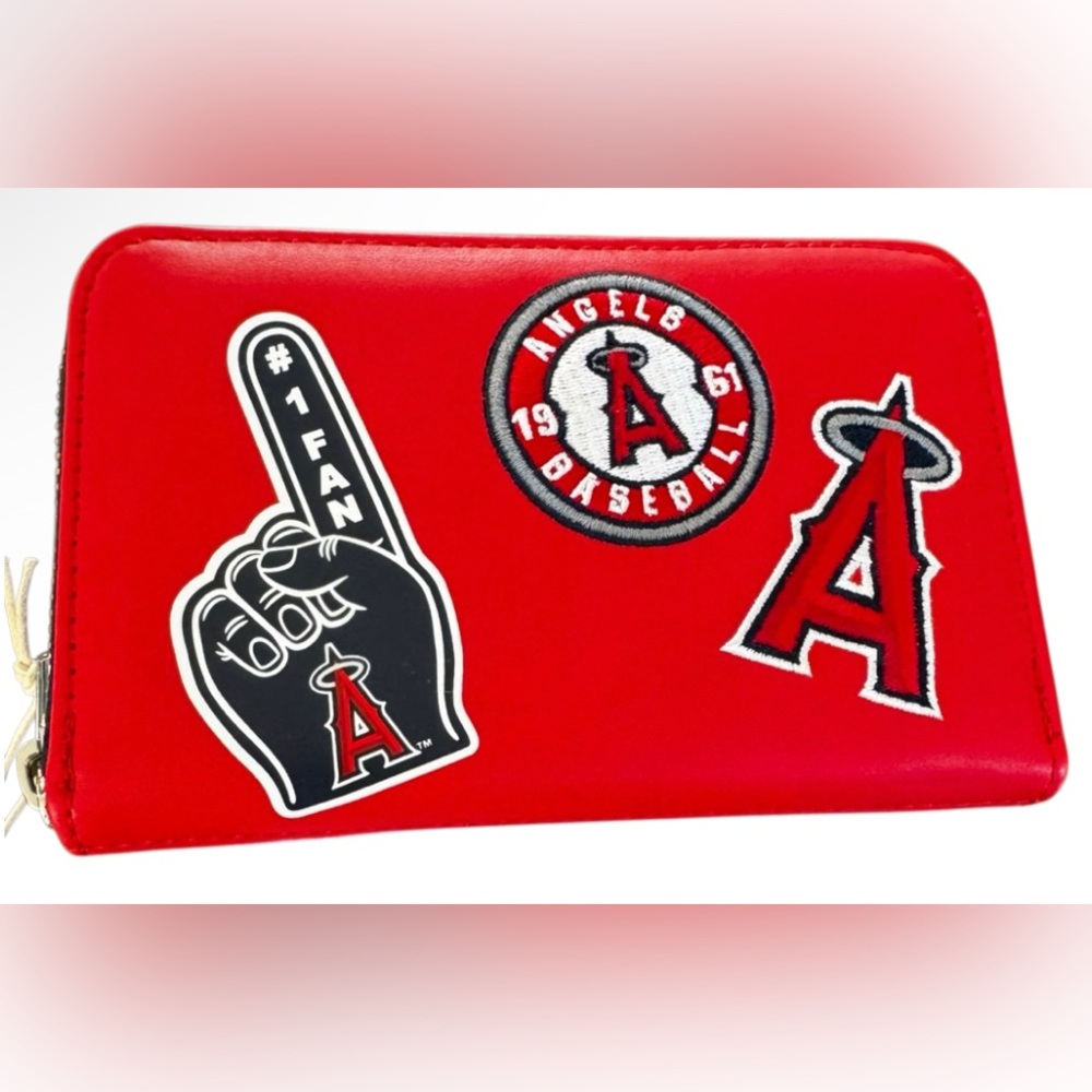 Loungefly Limited Edition MLB Angels Large Wallet NWT